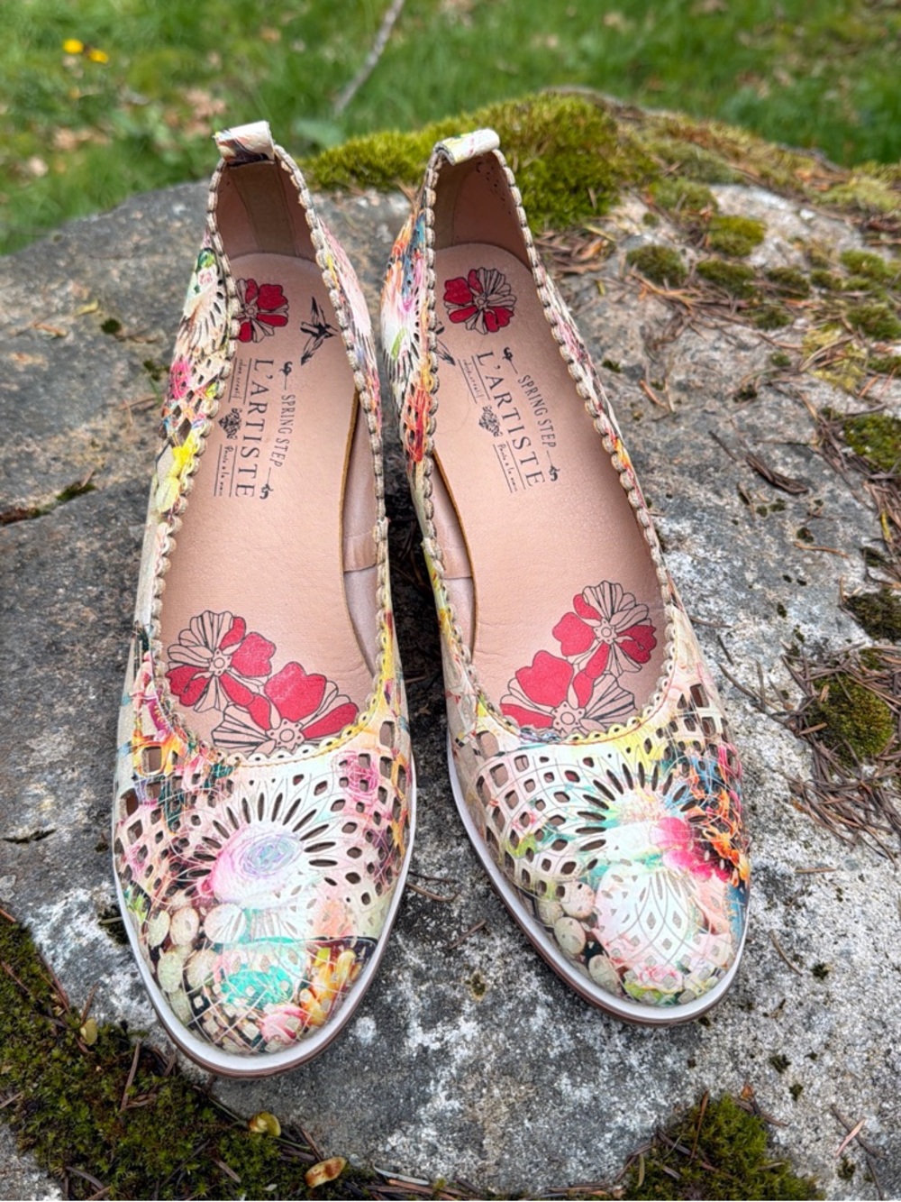 L'Artiste Saldana Pump in Rainbow Multicolor Size 42